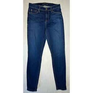 7 For All Mankind Dark Wash Stretch Jeans Size 27